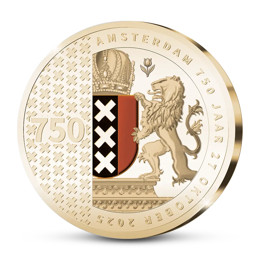 Herdenkingsmunt | Amsterdam 750 Jaar