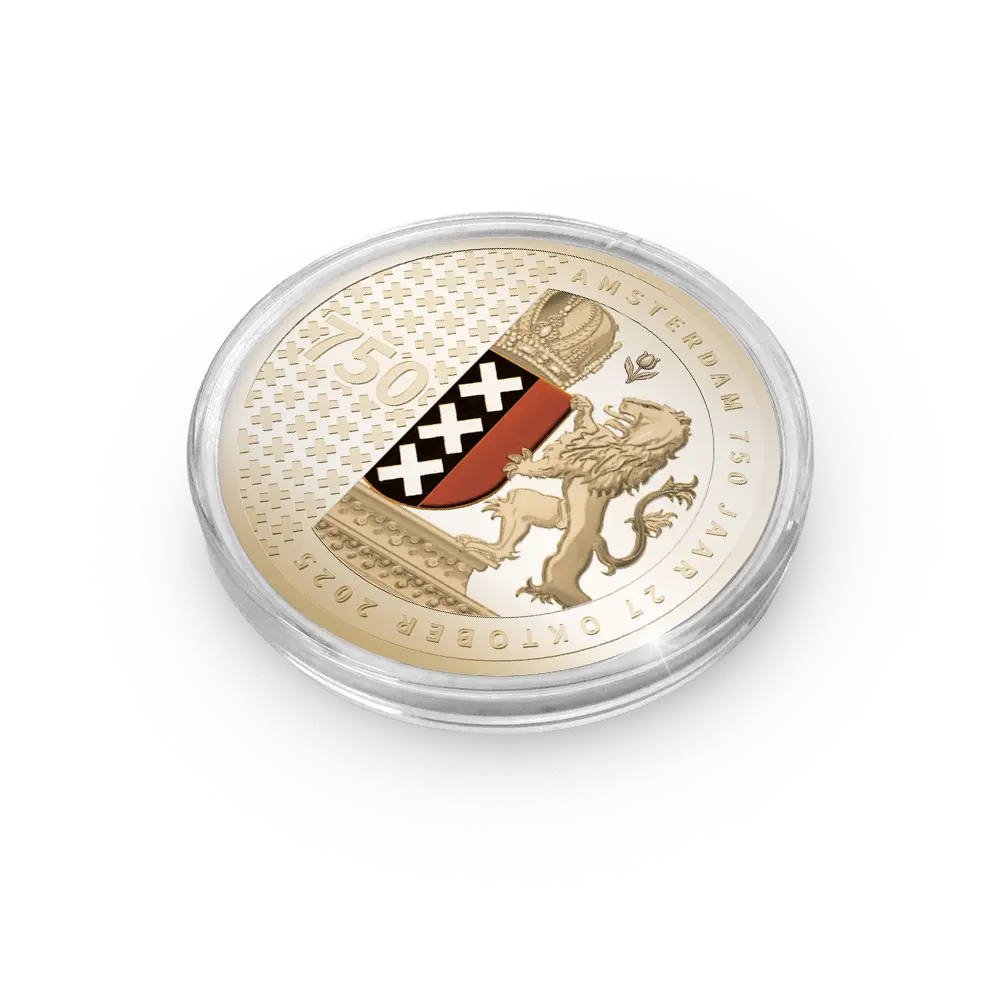Herdenkingsmunt | Amsterdam 750 Jaar
